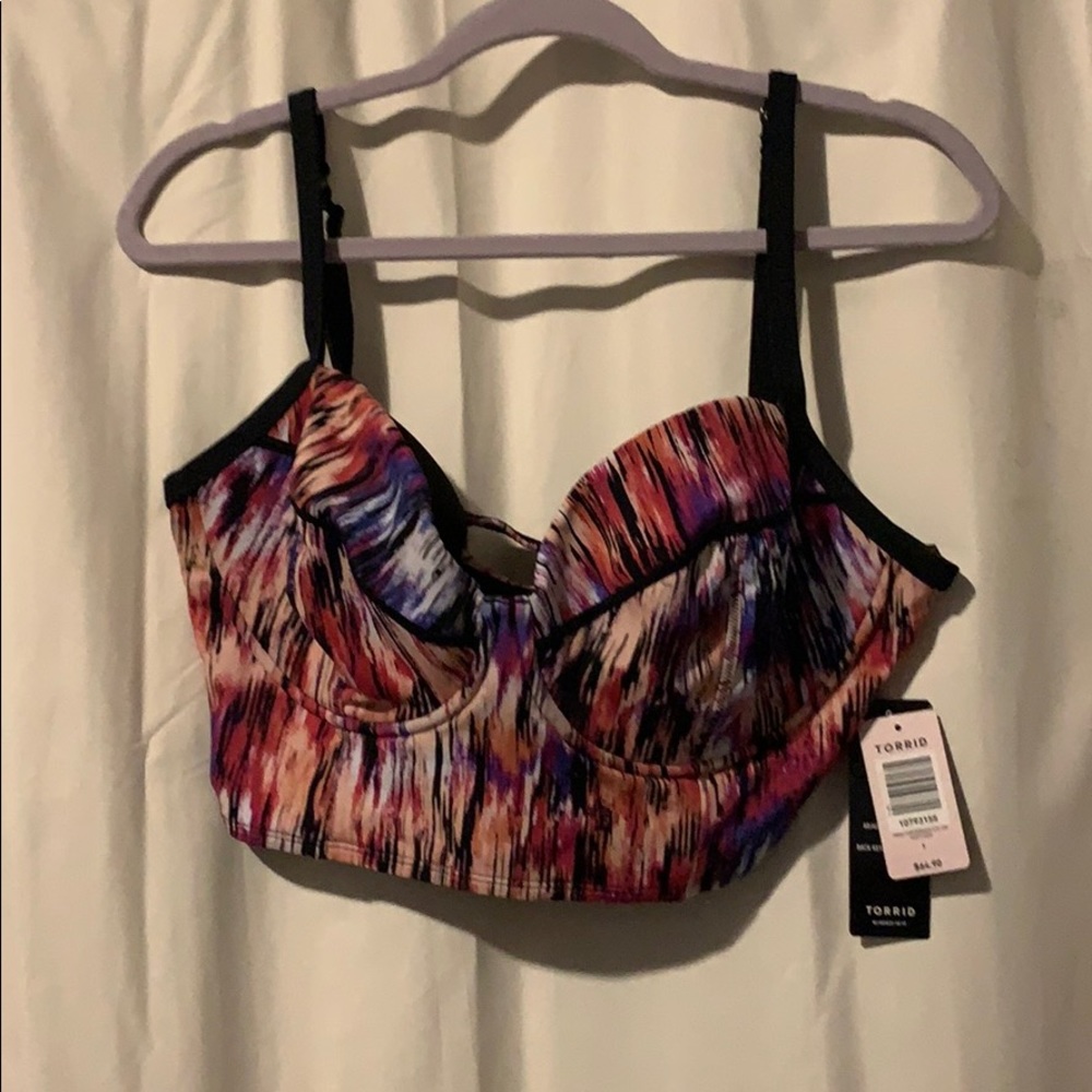 NWT torrid bathing suit top